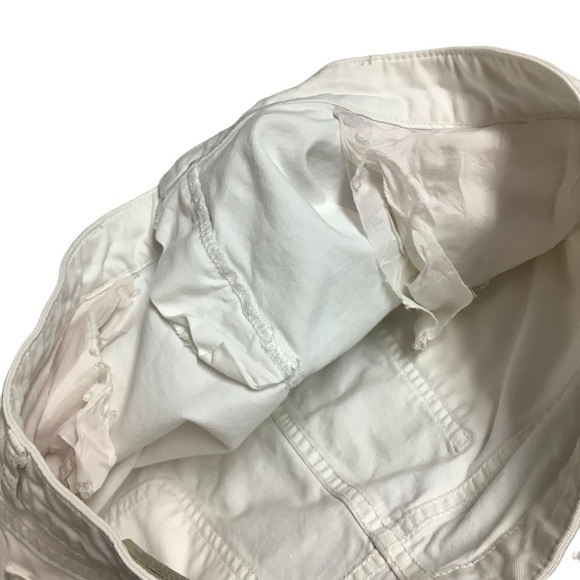 Burberry London Jeans Distressed Cropped White Size 32 Waist (measured) - Picture 7 of 10